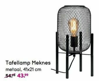 Leen Bakker Tafellamp meknes aanbieding