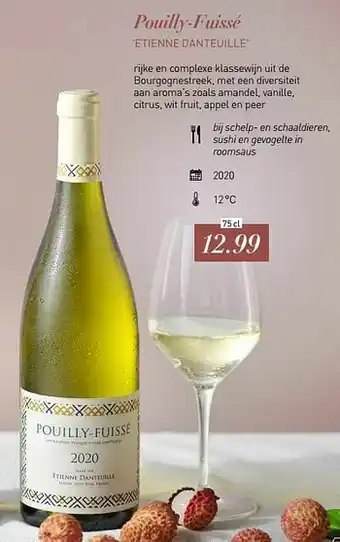 Pouilly-fuissé etienne danteuille