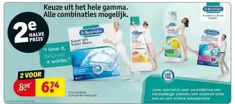 Kruidvat Dr.beckmann Super Wit Super Blanc aanbieding