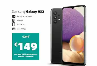 Base Samsung Galaxy A aanbieding