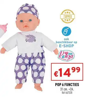 Trafic Pop 6 Functies aanbieding