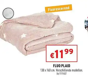 Trafic Fluo Plaid aanbieding
