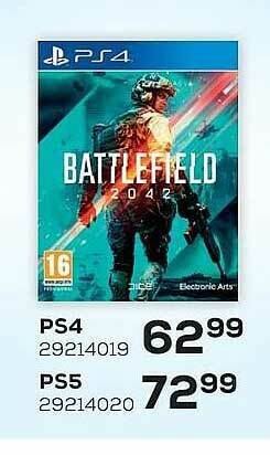 Supra Bazar Ps4 Battlefield 2042 aanbieding