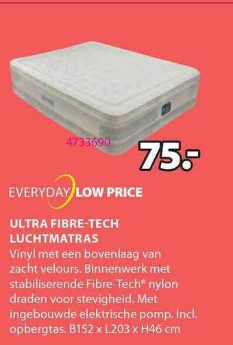 Ultra Fibre-tech Luchtmatras