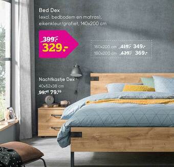 Leen Bakker Bed Dex aanbieding