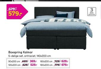 Leen Bakker Boxspring Kalmar aanbieding
