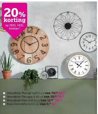Leen Bakker Op Heel Veel Klokken aanbieding