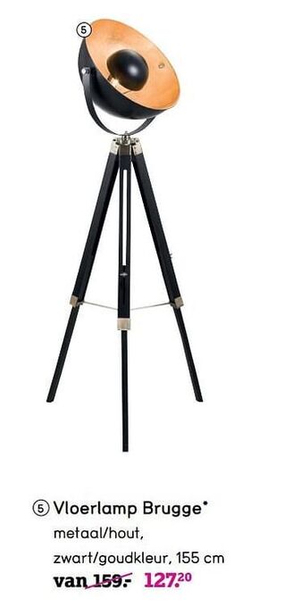 Leen Bakker Vloerlamp brugge aanbieding