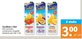 Albert Heijn CoolBest 1 liter aanbieding