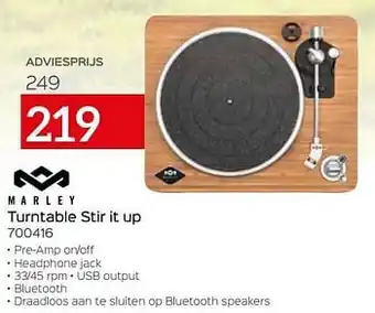Marley turntable stir it up 700416