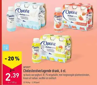 Cholesterolverlagende Drank 6x100g
