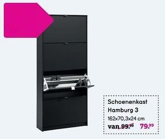 Leen Bakker Schoenenkast hamburg 3 aanbieding