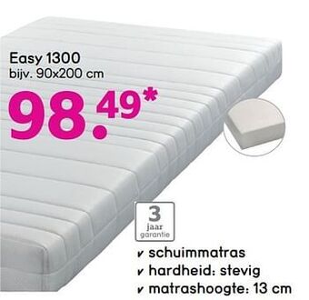 Leen Bakker Easy 1300 aanbieding
