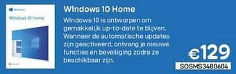 CompuDeals Microsoft windows 10 home aanbieding