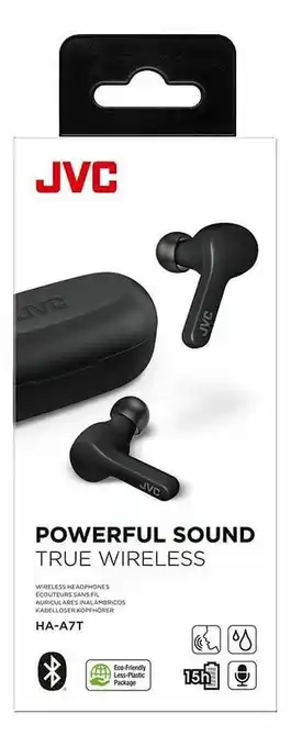 Dreamland JVC True Wireless oortjes HA-A7T zwart aanbieding