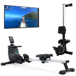 Decathlon Roeiapparaat Venn - Bluetooth - Kinomap app-compatibel - Fitness aanbieding