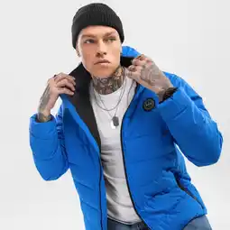 Decathlon Heren Lifestyle waterbestendig puffer jack Globe SIROKO Blauw aanbieding
