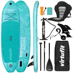 Decathlon Opblaasbaar Supboard - Cruiser 305 - Turquoise - Met accessoires aanbieding