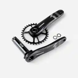 Decathlon Enkelbladig crankstel voor MTB 32 tanden Sram X1 175 mm DUB aanbieding