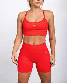 Decathlon Short Sculpt Scrunch - Rode aanbieding