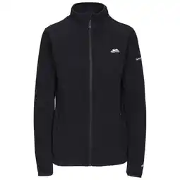 Decathlon Dames Saskia Full Zip Fleece Jas (Zwart) aanbieding