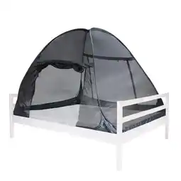 Decathlon Bedtent Klamboe - Pop Up Adult- 200x180cm - Zwart aanbieding