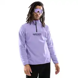 Decathlon Heren Wintersport dikke fleece trui voor Aurora SIROKO Lavendel aanbieding