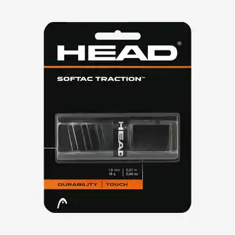 Decathlon HEAD Softac Traction Tennis Basisgrip aanbieding