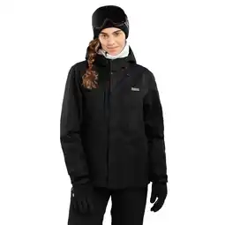 Decathlon Dames Wintersport snowboardjas W4-W Vostock SIROKO Zwart aanbieding