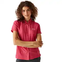 Decathlon Het Travel compacte shirt met korte mouwen voor dames aanbieding