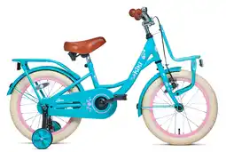 Decathlon Nogan Kiki Kinderfiets - 16 inch - Turquoise aanbieding