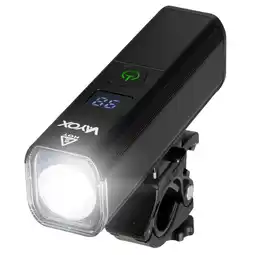 Decathlon Vayox VA0071 fietskoplamp 1300lm oplaadbare LCD externe batterij aanbieding
