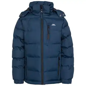 Decathlon Jongens Tuff Padded Winterjas (Donkerblauw) aanbieding