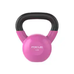 Decathlon Kettlebell Vinyl - 12 kg - Rood aanbieding