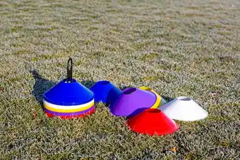 Decathlon Set van 50 grenskegels - Gemiddeld aanbieding