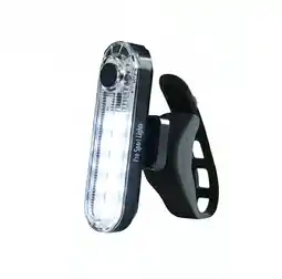 Decathlon Voorlicht wit 50 Lumen Fietslamp LED Fietsverlichting aanbieding