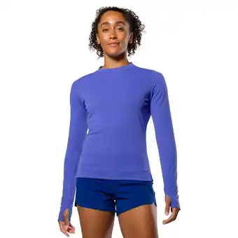 Decathlon Shirt met lange mouwen voor vrouwen - Hardlopen - Rise PAARS aanbieding