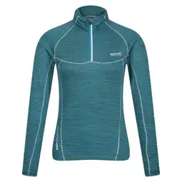 Decathlon Vrouwen/dames Yonder Fleece Top (Pagode Blauw) aanbieding