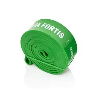 Decathlon Premium fitnessband - STERK (Groen / 23kg-54kg) aanbieding