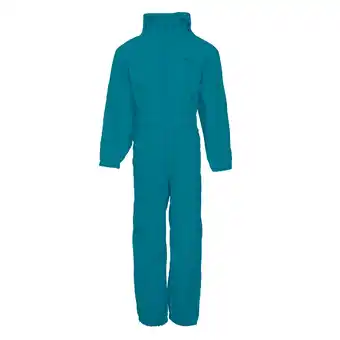Decathlon Kinderen/Kinderenknop Regenpak (Teal) aanbieding
