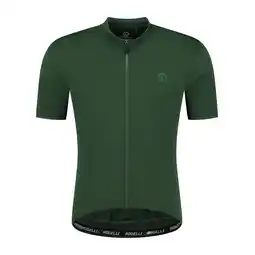 Decathlon Wielrenshirt Korte Mouwen Heren Essential Groen aanbieding