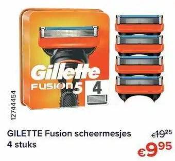 Gillette fusion scheermesjes