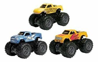 Dreamland Motormax Monster Truck Mighty Monsters - 3 stuks aanbieding