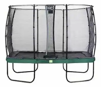 Dreamland EXIT trampolineset Elegant Economy L 3,66 x B 2,14 m groen aanbieding