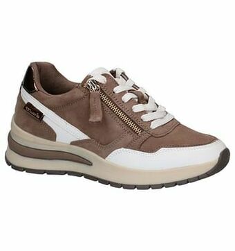 Torfs Tamaris Taupe Sneakers aanbieding