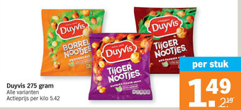 Albert Heijn Duyvis 275 gram aanbieding