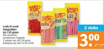 Albert Heijn Look-O-Look hangzakjes tot 130 gram aanbieding