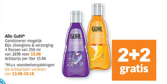 Albert Heijn Alle Guhl aanbieding