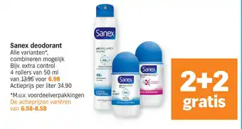 Sanex deodorant
