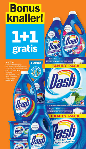 Albert Heijn Alle Dash aanbieding